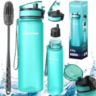 Butelki filtrujące - AQUAPHOR CITY Butelka filtrująca 0,5l miętowa + szczoteczka do czyszczenia - miniaturka - grafika 1