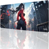 Podkładki pod mysz - PODKŁADKA POD MYSZKĘ XXL Diabelne Spojrzenie 90x40 TILT Dla gracza Duża - miniaturka - grafika 1