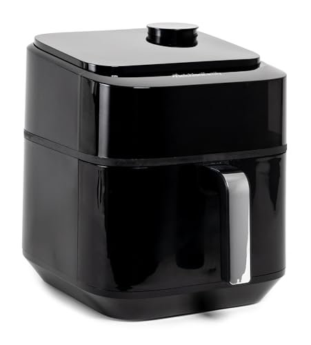 Frytkownica Melchioni Family z miękką parą, podwójna rezystancja, pojemność 6,5 l, cyfrowy wyświetlacz i 8 zaprogramowanych programów, cicha, regulowana temperatura 80-200°C, timer 60 min,