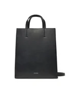 Torebki damskie - Calvin Klein Torebka Line Lthr Mini Tote 32 LV04F3002G Czarny - miniaturka - grafika 1
