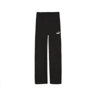 Spodnie sportowe damskie - Damskie legginsy ESS+ z prostymi nogawkami PUMA Black - miniaturka - grafika 1