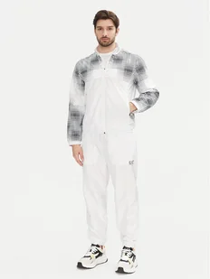 EA7 Emporio Armani Dres 7M000174 AF12948 M0036 Biały Regular Fit - Dresy męskie - miniaturka - grafika 1