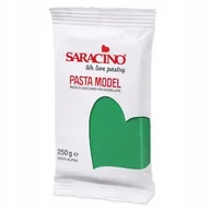 Dodatki do ciast w proszku - LUKIER MASA CUKROWA SARACINO ZIELONY 250g - miniaturka - grafika 1