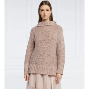 Joop! Sweter | Regular Fit | z dodatkiem wełny - Swetry damskie - miniaturka - grafika 1