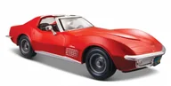 Samochody i pojazdy dla dzieci - Model metalowy Chevrolet Corvette 1970 czerwony - miniaturka - grafika 1