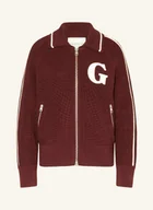 Swetry damskie - Gant Kardigan rot - miniaturka - grafika 1