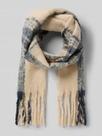 Apaszki i szaliki damskie - Szal z wystrzępieniami model ‘ALONE’ - miniaturka - grafika 1