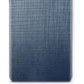 Akcesoria do tabletów i e-booków - folia naklejka skórka strukturalna na TYŁ do Blackview Tab 18 - Tkanina Granatowa - apgo SKINS - miniaturka - grafika 1