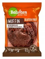 Zdrowa żywność - Muffin ciemny z kawałkami czekolady 65g. Produkt bezglutenowy - miniaturka - grafika 1
