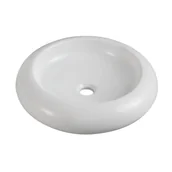 Umywalki - Umywalka nablatowa Uptrend TROMSO biały połysk 1 szt. - miniaturka - grafika 1