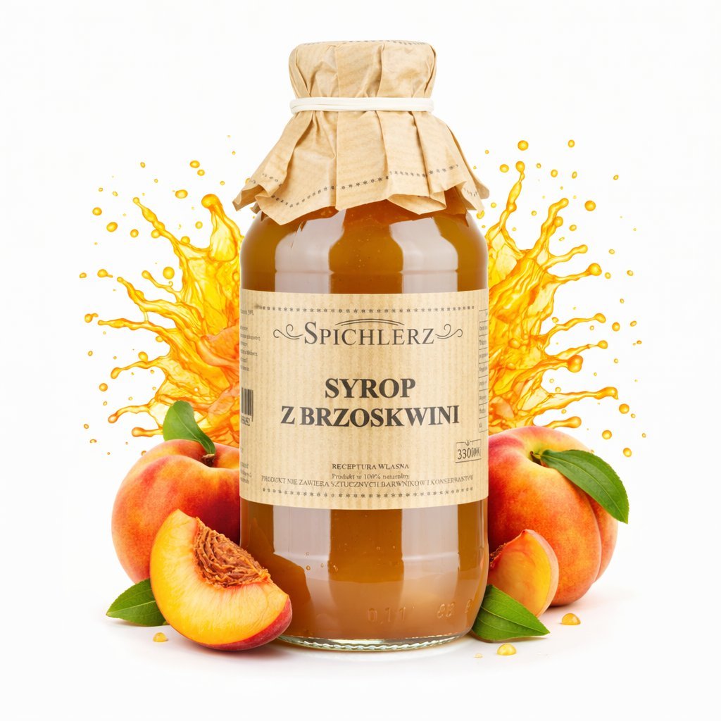 Syrop z brzoskwini Spichlerz 330 ml