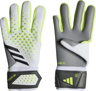 Rękawice bramkarskie adidas Predator League Gloves biało-szare IA0879-10 - Piłka nożna - miniaturka - grafika 1