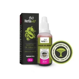 Herbavis Smocza krew Sangre de drago Suplement diety 30 ml - suplement - Suplementy diety - miniaturka - grafika 1