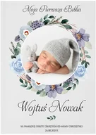 Dewocjonalia - Biblia dla dzieci / Pamiątka Chrztu ze zdjęciem / Własny Nadruk / Pismo Święte - miniaturka - grafika 1