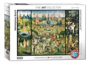 Eurographics Puzzle 1000 elementów. Ogród ziemskich rozkoszy, Bosch - Puzzle - miniaturka - grafika 1