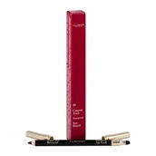 Kredki do oczu - Clarins Eye Make-Up Crayon wodoodporna kredka do oczu odcień 01 Black Waterproof Eye Pencil 1,2 g - miniaturka - grafika 1