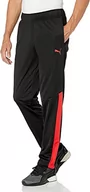 Spodenki męskie - PUMA Męskie spodnie kontrastowe 2.0, Czarny/czerwony (High Risk Red), S - miniaturka - grafika 1