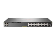 Pozostałe akcesoria sieciowe - Aruba 2930F 24G PoE+ 4SFP+ Zarządzany L3 Gigabit Ethernet (10/100/1000) Obsługa PoE 1U Szary - miniaturka - grafika 1