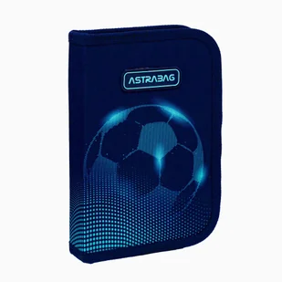 Piórnik 2klapk bez wyp Astrabag Football Light Ac1 - artykuł papierniczy - Piórniki - miniaturka - grafika 1