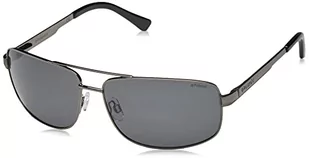 Polaroid PLD 9016/S 807/M9 Black 62 Okulary, Unisex-Dorosły, 807/M9 czarny, 62 - Okulary przeciwsłoneczne - miniaturka - grafika 1