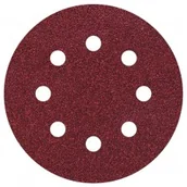 Materiały ścierne - Wolfcraft Krążki ścierne samoprzyczepne korund śr. 115 mm granulacja 60mm (25szt.) 2270100 - miniaturka - grafika 1