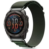 Akcesoria do smartwatchy - Pasek TECH-PROTECT Nylon Pro do Garmin Fenix 5X/5X Plus/6X/6X Pro/7X/8 (51 mm) Zielony - miniaturka - grafika 1