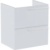 Szafki łazienkowe - Roca Ella szafka 58,5 cm podumywalkowa wisząca biały mat A857769529 - miniaturka - grafika 1