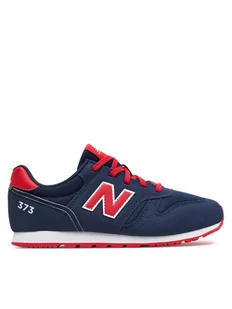 New Balance Sneakersy YC373AI2 Granatowy - Buty dla chłopców - miniaturka - grafika 1