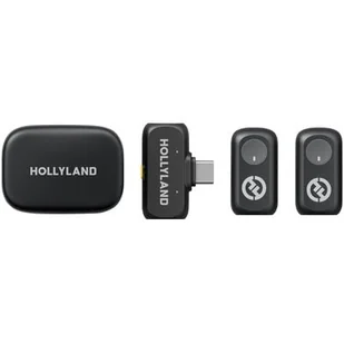 System bezprzewodowy HOLLYLAND Lark A1 Duo Szary - Mikrofony komputerowe - miniaturka - grafika 1