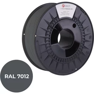 Filament do drukarki 3D C-TECH PREMIUM LINE, ABS, RAL7012, 1,75mm, 1kg, Basalt grey - Filamenty i akcesoria do drukarek 3D - miniaturka - grafika 1