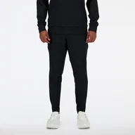 Spodnie męskie - Spodnie męskie New Balance MP41143BK  czarne - miniaturka - grafika 1
