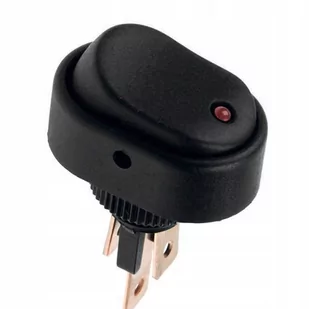 WŁĄCZNIK PRZEŁĄCZNIK KLAWIATUROWY ASW-20D CZERWONA DIODA LED 12V ON OFF - Akcesoria motoryzacyjne - miniaturka - grafika 1
