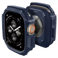 Etui i futerały do telefonów - Etui Spigen Rugged Armor Apple Watch Ultra 1/2 49mm Navy Blue - miniaturka - grafika 1