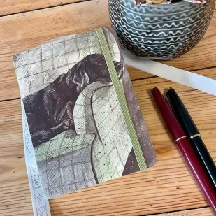 Notatnik z gumką A6 SCN19 Pies Buddy - Alex Clark - Notesy i bloczki - miniaturka - grafika 1