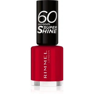 Rimmel, Lakier Do Paznokci 60 Seconds, 313 Feisty Red, 8ml - Lakiery do paznokci - miniaturka - grafika 1