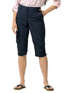 Spodnie damskie - Jack Wolfskin Spodnie KALAHARI 3/4 PANTS WOMEN midnight blue - 40 - miniaturka - grafika 1