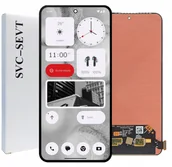 Części serwisowe do telefonów - ORYGINAŁ WYŚWIETLACZ EKRAN LCD SZYBKA DOTYK DO NOTHING PHONE 2 A065 - miniaturka - grafika 1