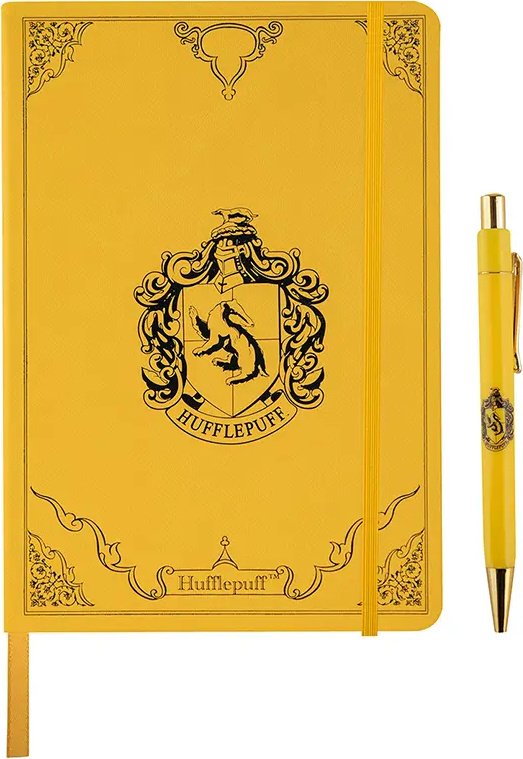 Zestaw podarunkowy Harry Potter - Hufflepuff (notatnik, długopis)