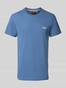 T-shirt z wyhaftowanym logo - Koszulki męskie - miniaturka - grafika 1