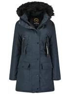 Kurtki damskie - Maison Montaigne Parka "Cormai" w kolorze granatowym - miniaturka - grafika 1