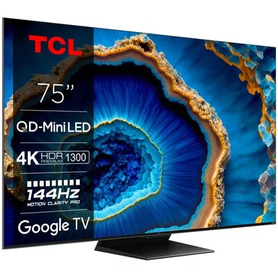 TCL 75C809 75'' MINILED 4K 144Hz Google TV