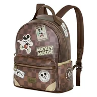 Plecaki - Disney Plecak Journey-Heady Myszka Miki, brązowy, 24,5 x 29 cm, pojemność 8 l, Brązowa Myszka Miki, Jeden rozmiar, Plecak Heady - miniaturka - grafika 1