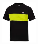 Koszulki sportowe męskie - Koszulka męska Fila  T-Shirt Bosse Black/Evening Primrose M - miniaturka - grafika 1
