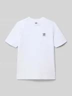 Koszulki dla dziewczynek - T-shirt z nadrukiem z logo - miniaturka - grafika 1