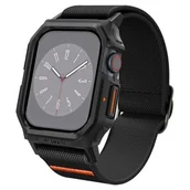 Akcesoria do smartwatchy - Spigen Etui z paskiem Lite Fit Pro do Apple Watch 10 46 mm, czarne - miniaturka - grafika 1