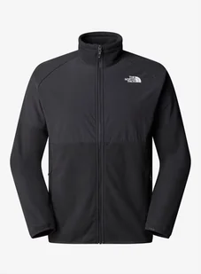 Bluza polarowa The North Face Glacier Heavyweight Full Zip Jacket - asphalt grey/tnf black - Bluzy sportowe męskie - miniaturka - grafika 1
