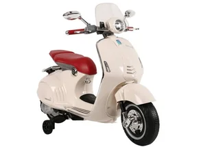 Skuter na Akumulator Vespa GTS 300 Biały - Pojazdy elektryczne dla dzieci - miniaturka - grafika 1