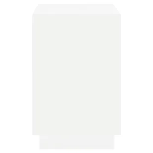 Lumarko Szafka na buty, biała, 110x34x52 cm, lite drewno sosnowe - Szafki na buty - miniaturka - grafika 8