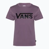 Koszulki i topy damskie - Koszulka damska Vans Flying V Crew flying grape jam - miniaturka - grafika 1