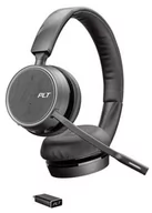 Słuchawki - Plantronics Voyager 4220 UC USB-C Czarny - miniaturka - grafika 1